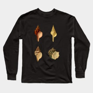 Vintage Seashells Long Sleeve T-Shirt